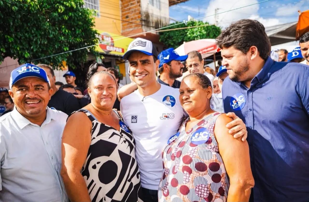 JHC em campanha (Foto: Assessoria) JHC em campanha (Foto: Assessoria)