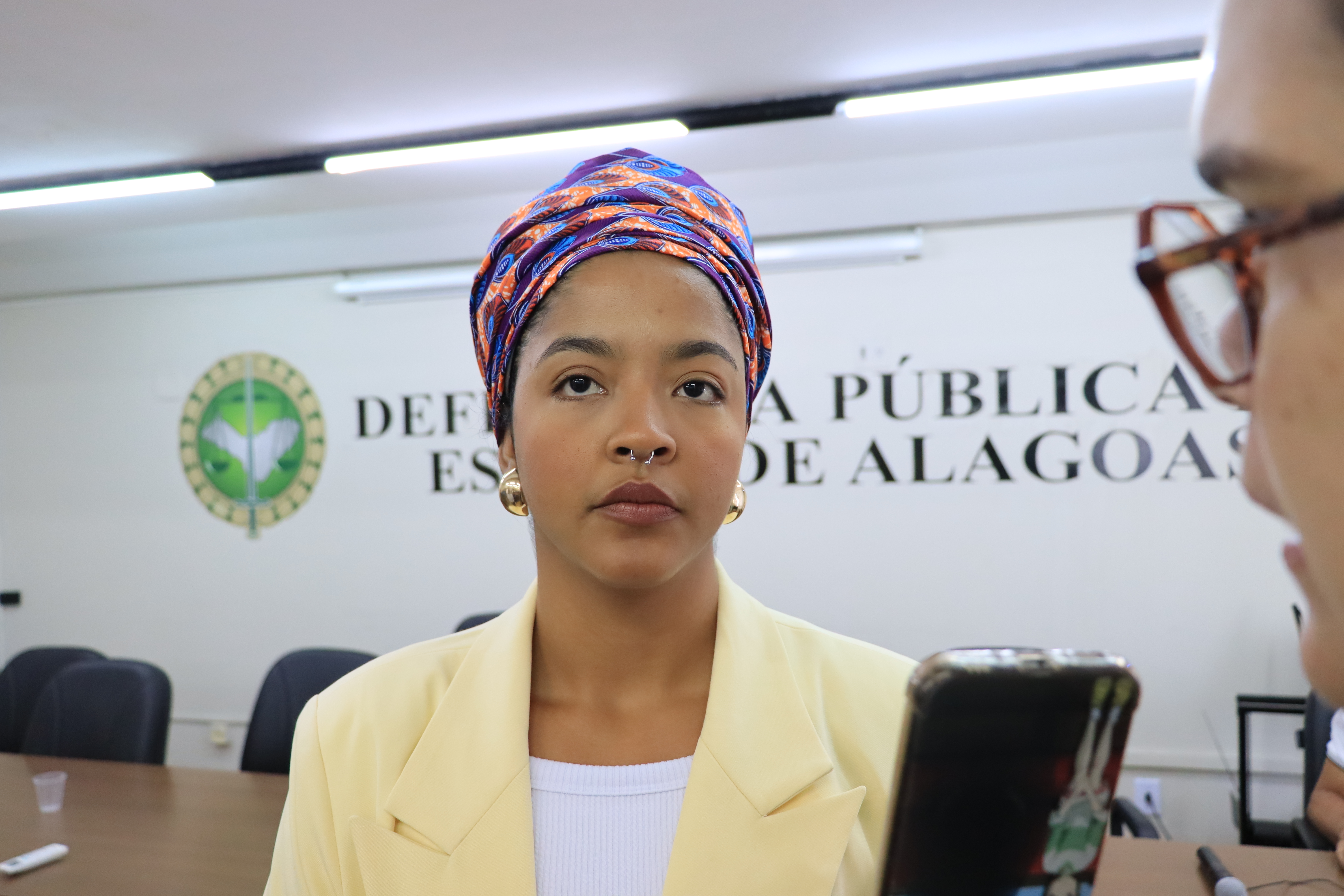 Presidente da Comissão de Igualdade Racial da OAB Alagoas, Mayara Heloyse Cavalcanti (Foto: Sandro Lima)